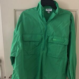 Diane Von Furstenberg Vibrant Green Jacket. Great value